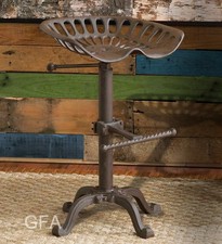 Cast Iron Tractor Stool Seat