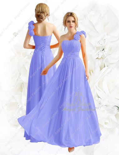 One shoulder strap chiffon - shoulder,