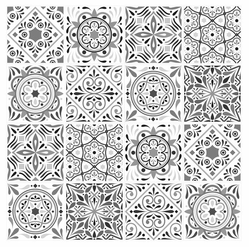 Tile stickers mosaic - pack, of