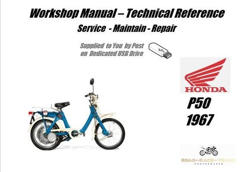 Honda p50 service repair - honda,