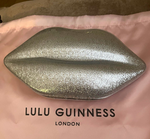 Lulu guinness silver glitter - lulu,