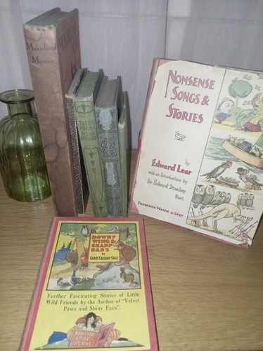 Antique children book lot - book,