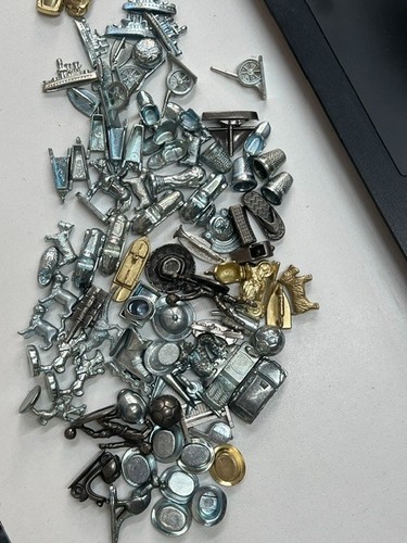 Monopoly tokens pieces - pieces, various