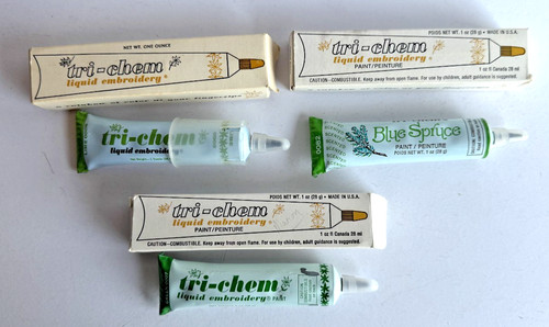 Vintage boxed tri - boxed, tri-chem
