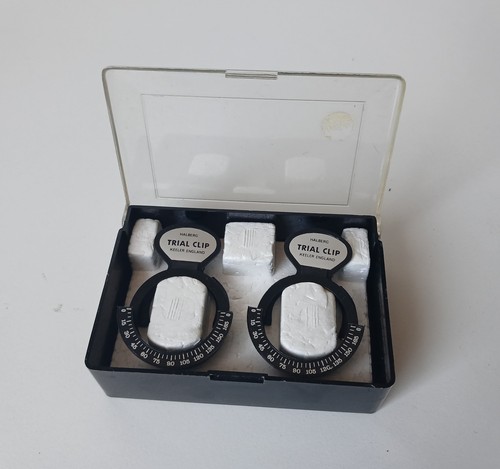 Vintage halberg trial clips - halberg,
