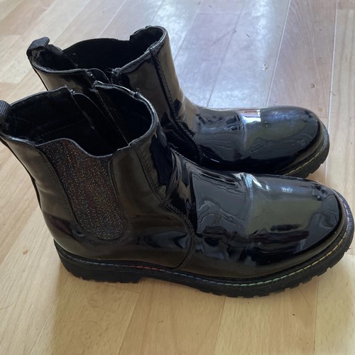 Lilley girls black patent - lilley,