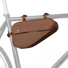 Vintage Leather Bicycle Bag