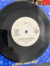 Zapp.  It doesn’t really matter . . 7” single. 1985. Warner brothers