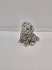 Vintage Wade Whimsies Porcelain Mongrel - World Of Dogs Collection - 1990 - 1991