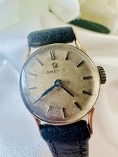 Vintage Ladies 9k Gold Omega Watch From 1973