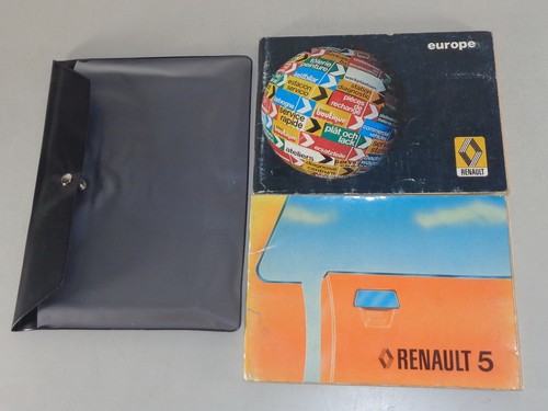 1979 renault board folder - folder, +