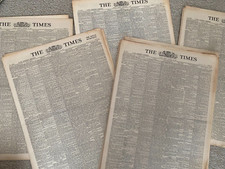 The Times Newspaper 10th 17th