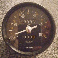 Jaeger 80mm speedometer - jaeger,