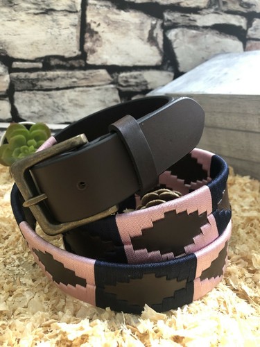 Polo leather belt handmade - belt,