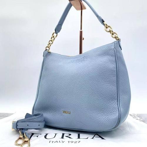 Furla blue leather - furla,