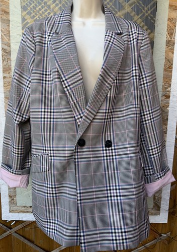 Primark pink check double - pink,