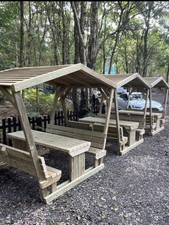 Heavy Duty Wooden Picnic Bench