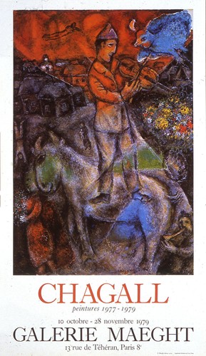Marc chagall violoniste - chagall, le