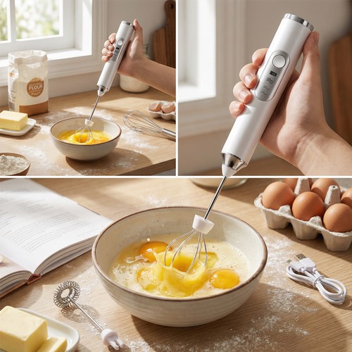 Milk frother handheld - frother,