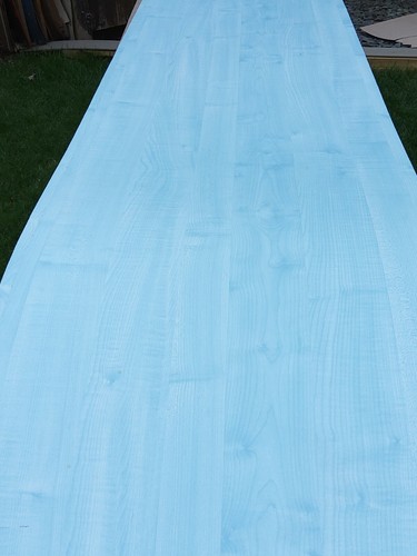 Light blue wood - wood, wash