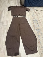 BNWT linen co-ord trousers and