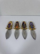 Franklin Mint Lord Of The Rings Collectors Knife Set From The Early 2000s