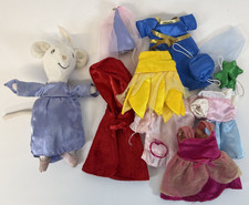 Vintage Angelina Ballerina Doll Soft Toy Plush & Clothes 2001