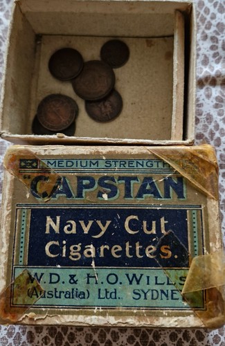 Vintage capstan navy cut - vintage,