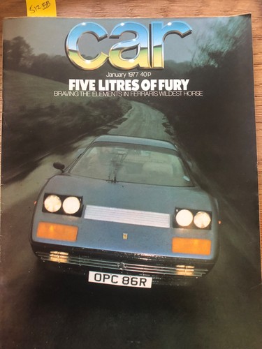 Ferrari 512 car magazine - ferrari,
