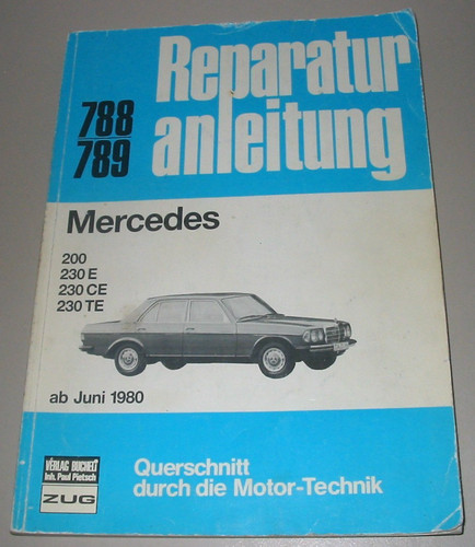 Reparaturanleitung mercedes - reparaturanleitung, w