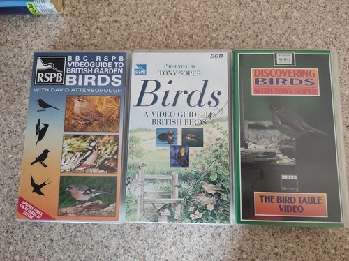 Bird vhs video tapes job - x,