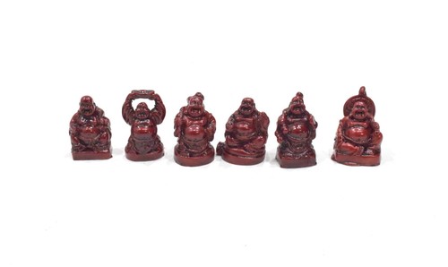 Happy buddha statues - statues, resin