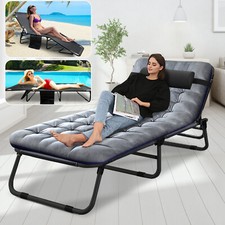 Folded Camping Cots 4 Position