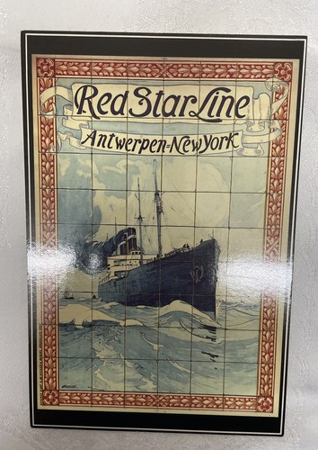 Vintage postcard red star - vintage,