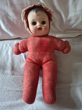Vintage Cloth Plastic Faced