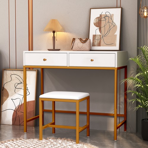 Small white dressing table - dressing,