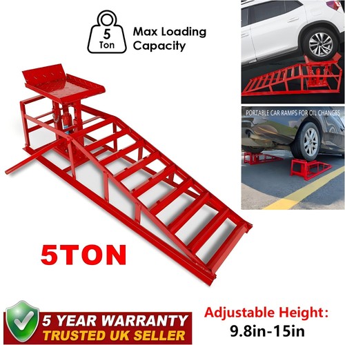 Ton hydraulic car ramps - 5,