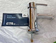 IFLO GARDA SINGLE LEVER BASIN MIXER TAP CHROME 683771 EX-DISPLAY
