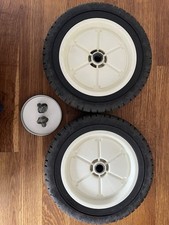 Honda HR173 /HRB423 Lawn Mower, PAIR Wheels & Tyres- Front or Rear for Push only