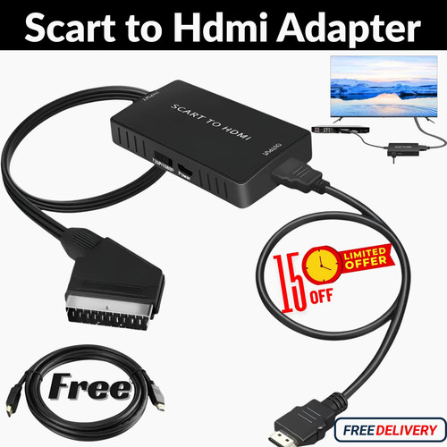Scart hdmi converter - converter, cable
