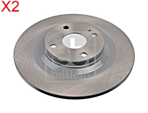 Rear brake disc pcs febi - rear,