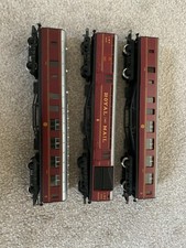 3 Hornby LMS Coaches including LMS Royal Mail Coach