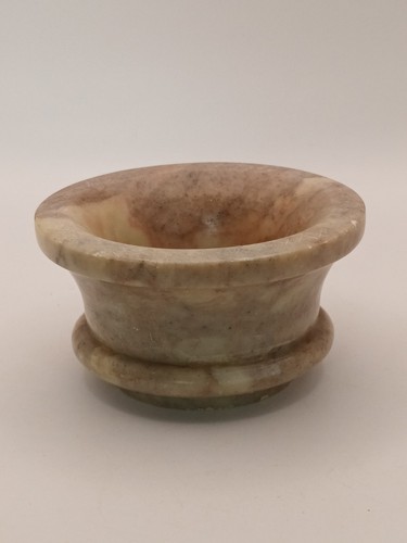 Vintage carved alabaster stone - carved,