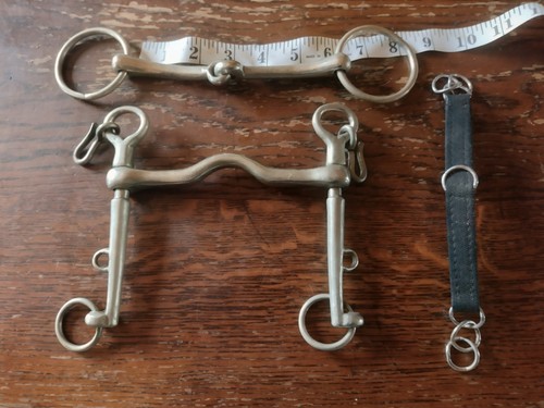 Vintage double bridle bit - vintage, set