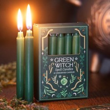 Set green witch spell - green,