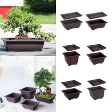 Training Pots with Tray Flowerpots Bonsai Training Pots Plant Container Portable
