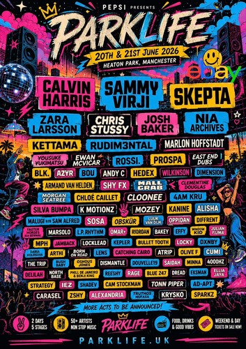 Parklife music festival - music,