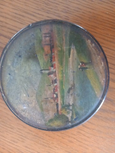 Antique snuff box hand - antique,