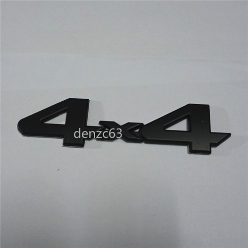 Black matte 4x4 - 1x, metal