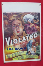 VIOLATED ORIGINAL 1953 BELGIAN